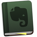 Evernote Light Green Icon 128x128 png